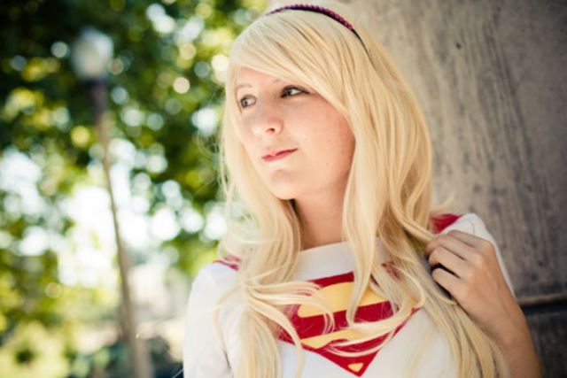 Cute Girls in Sexy Supergirl Costumes