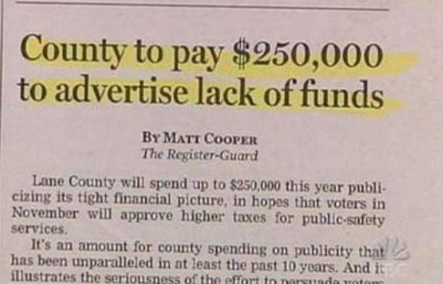Odd and Amusing Newspaper Headlines
