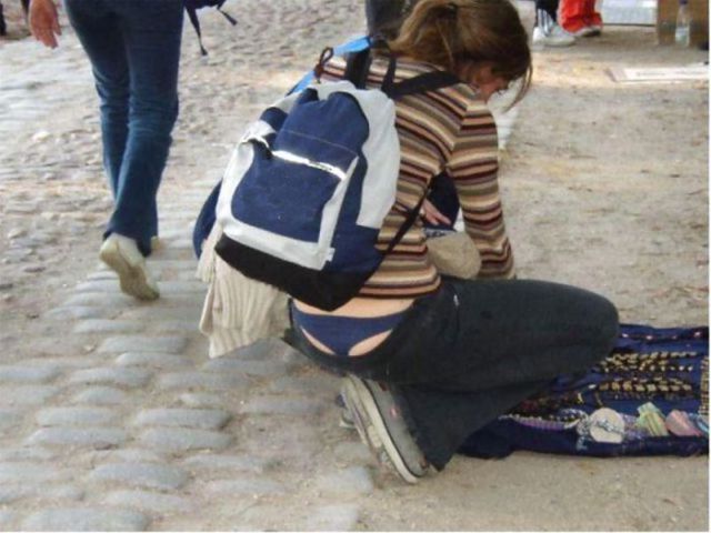 Pull Up Your Pants Girls!