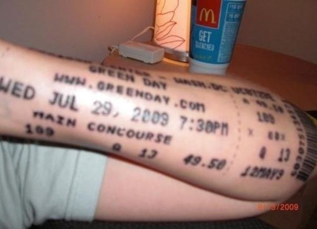 Totally Terrible Tattoos