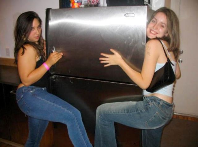 Hot Girls Get a Cool Down…