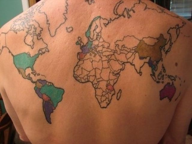 Terrific Travel Lovers Tattoo Art