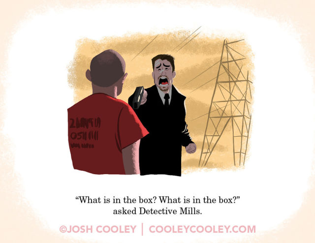 R-Rated Film Scenes Drawn in Pixar Animation Style