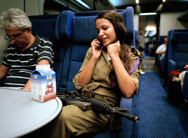 Some of the Hot Israeli Girls in Arms