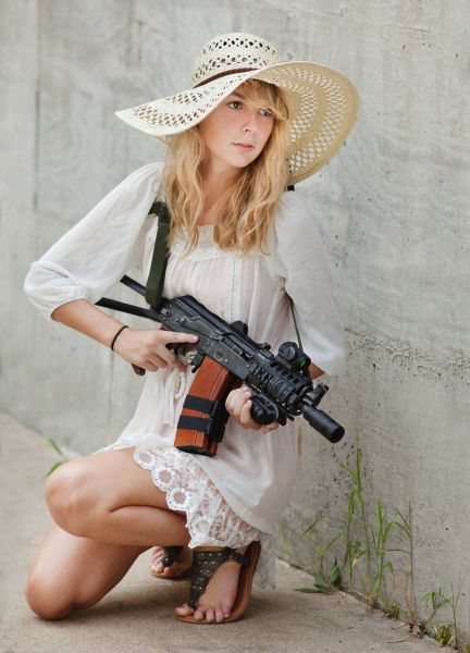 These Hot Ladies Are Armed and Ready for Action
