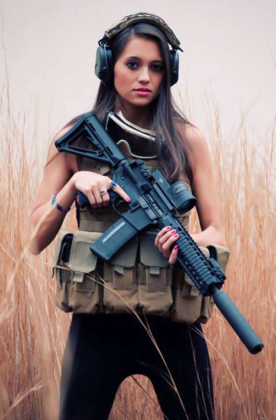 These Hot Ladies Are Armed and Ready for Action