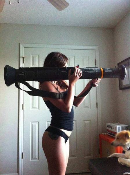 These Hot Ladies Are Armed and Ready for Action