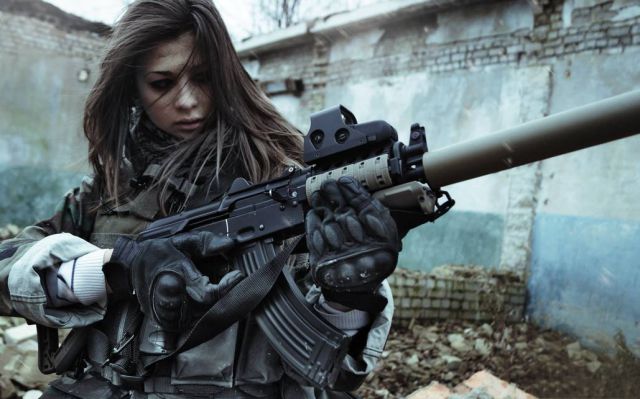 These Hot Ladies Are Armed and Ready for Action