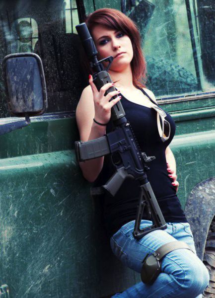 These Hot Ladies Are Armed and Ready for Action