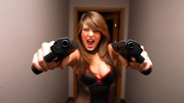 These Hot Ladies Are Armed and Ready for Action