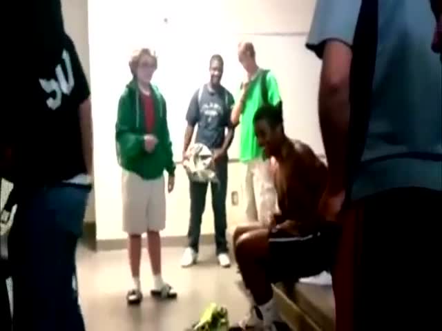 Locker Room Rap Battle with an Unexpected Twist (VIDEO)