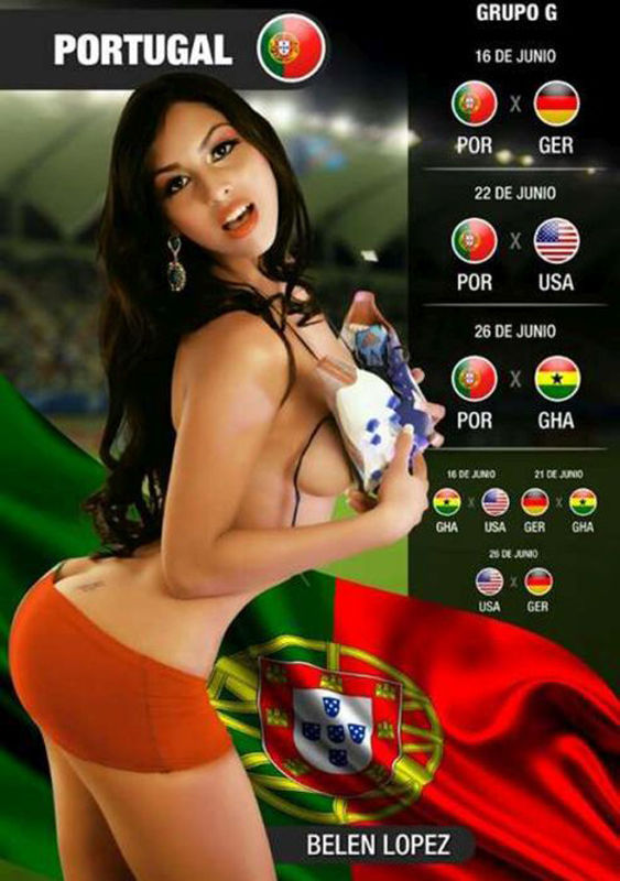 2014’s Sizzling Hot FIFA World Cup Calendar