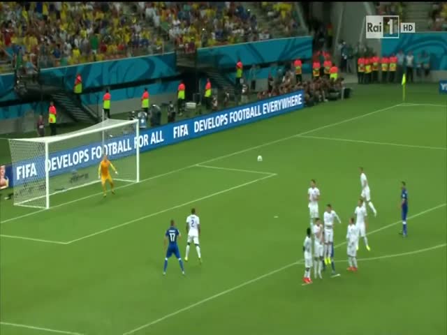 England's Goalie Joe Hart Really Wanted the Ball! 
