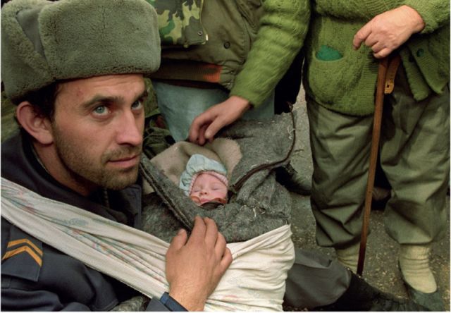 Humans Showing Tenderness to Others in Violent Times