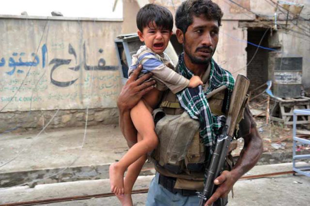Humans Showing Tenderness to Others in Violent Times