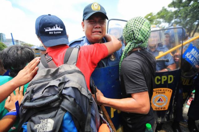 Humans Showing Tenderness to Others in Violent Times