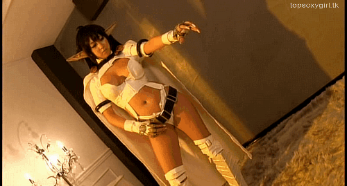 Sexy Cosplay Ladies Strut Their Stuff in GIFs
