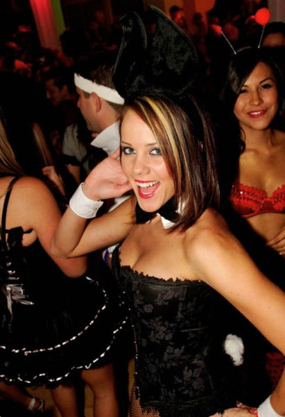 Some Beautiful Busty Halloween Costume Cleavage