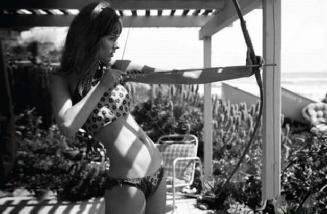 Sexy Archery Girls Shooting Away