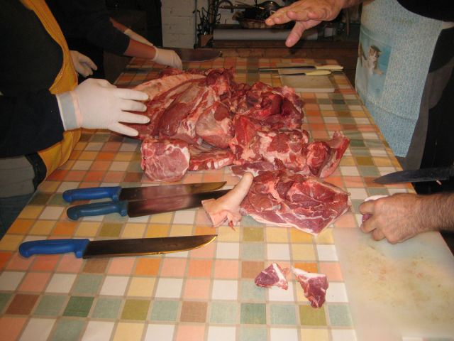 How Real Homemade Italian Salami Is Made