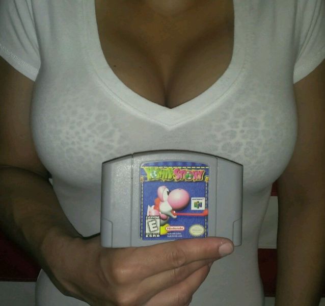 This Girl Uses Her Best Assets to Sell Video Games on eBay