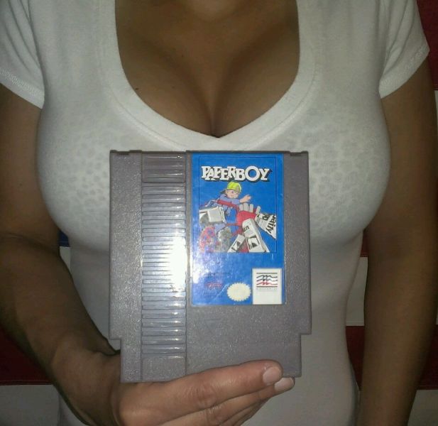 This Girl Uses Her Best Assets to Sell Video Games on eBay