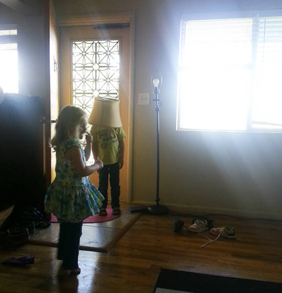 Kids That Totally Suck At Hide And Seek