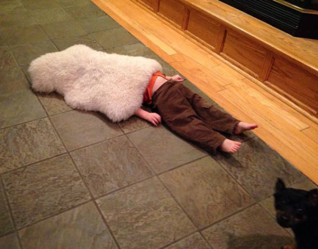 Kids That Totally Suck At Hide And Seek